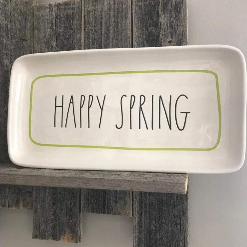 Rae Dunn Spring Platter